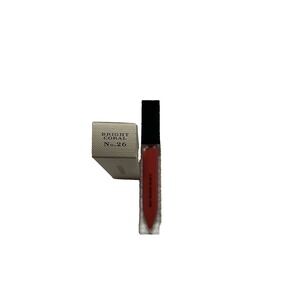Burberry Kisses‎ Lip Lacquer Long Lasting & Bold Color Lipstick Bright Coral 26